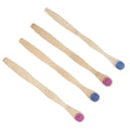 4 Pcs for Cleaning The Tongue Gum Interdental Brushes Bamboo Toothbrushes